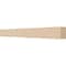 Ekena Millwork 4in. W x 4in. H x 36in. L Block Woodgrain TimberThane Rafter Tail, Primed Tan RFTUR04X04X36BLKRCPR - alternate 1
